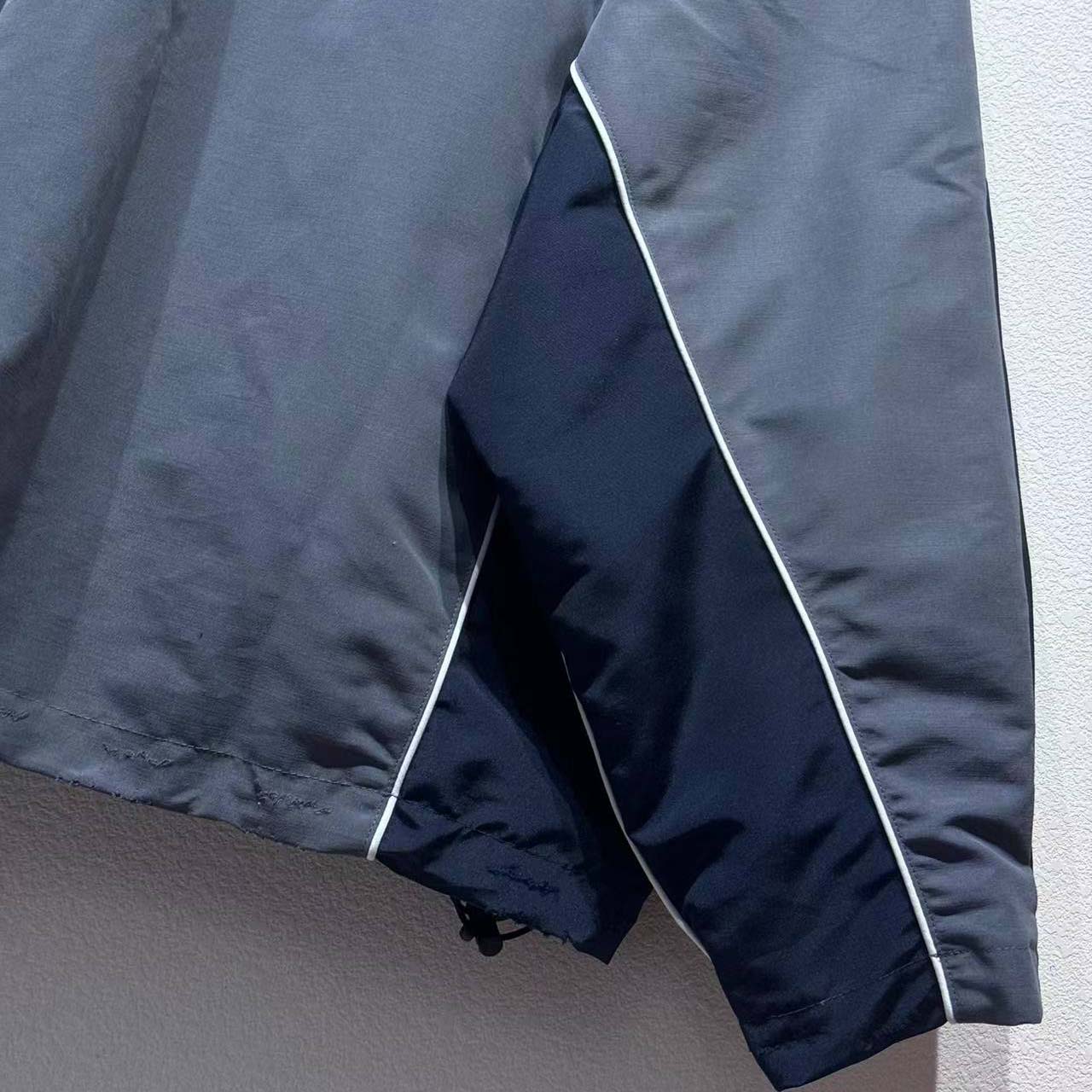 Balenciaga 50/50 tracksuit Jacket In Washed Black - DopestKickz