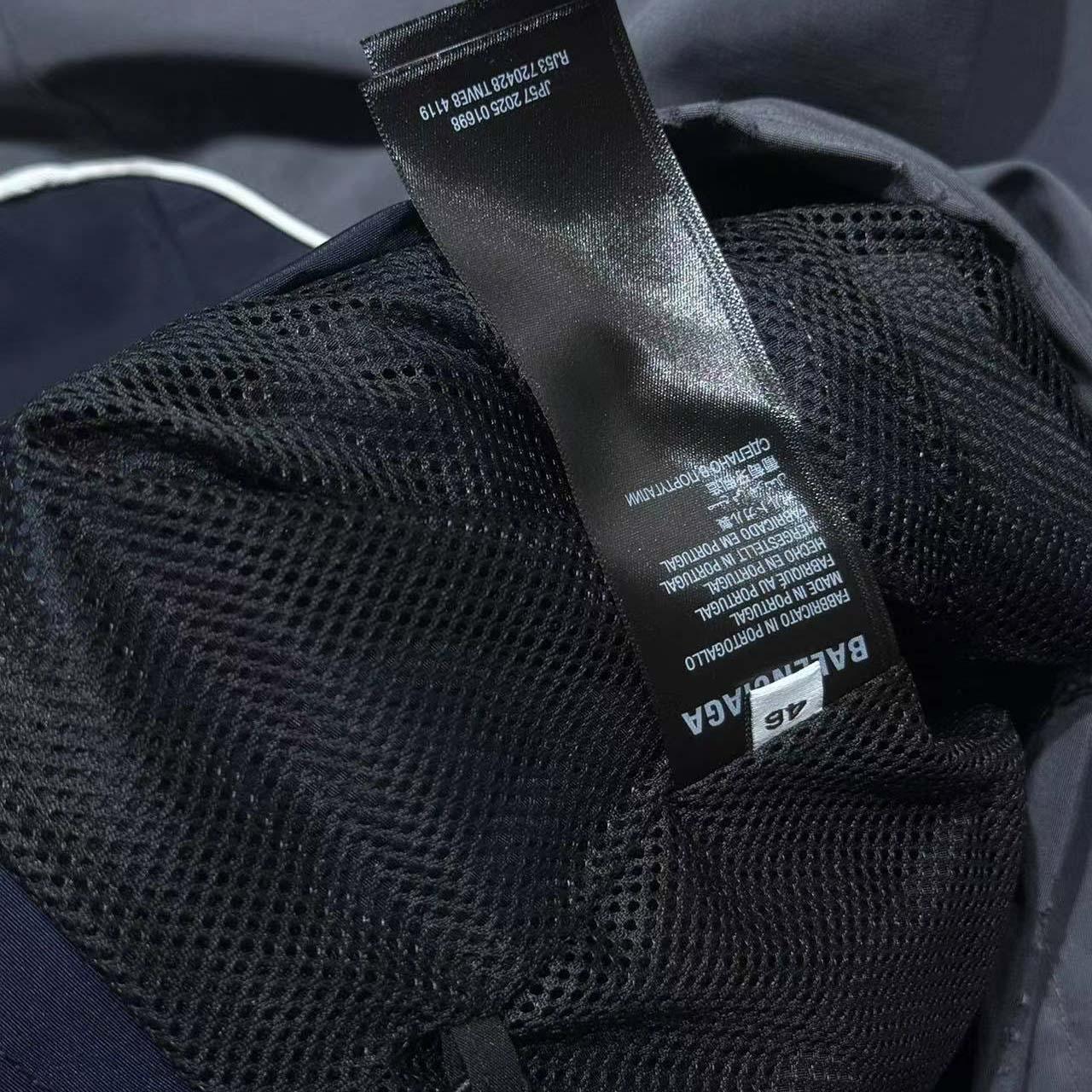 Balenciaga 50/50 tracksuit Jacket In Washed Black - DopestKickz