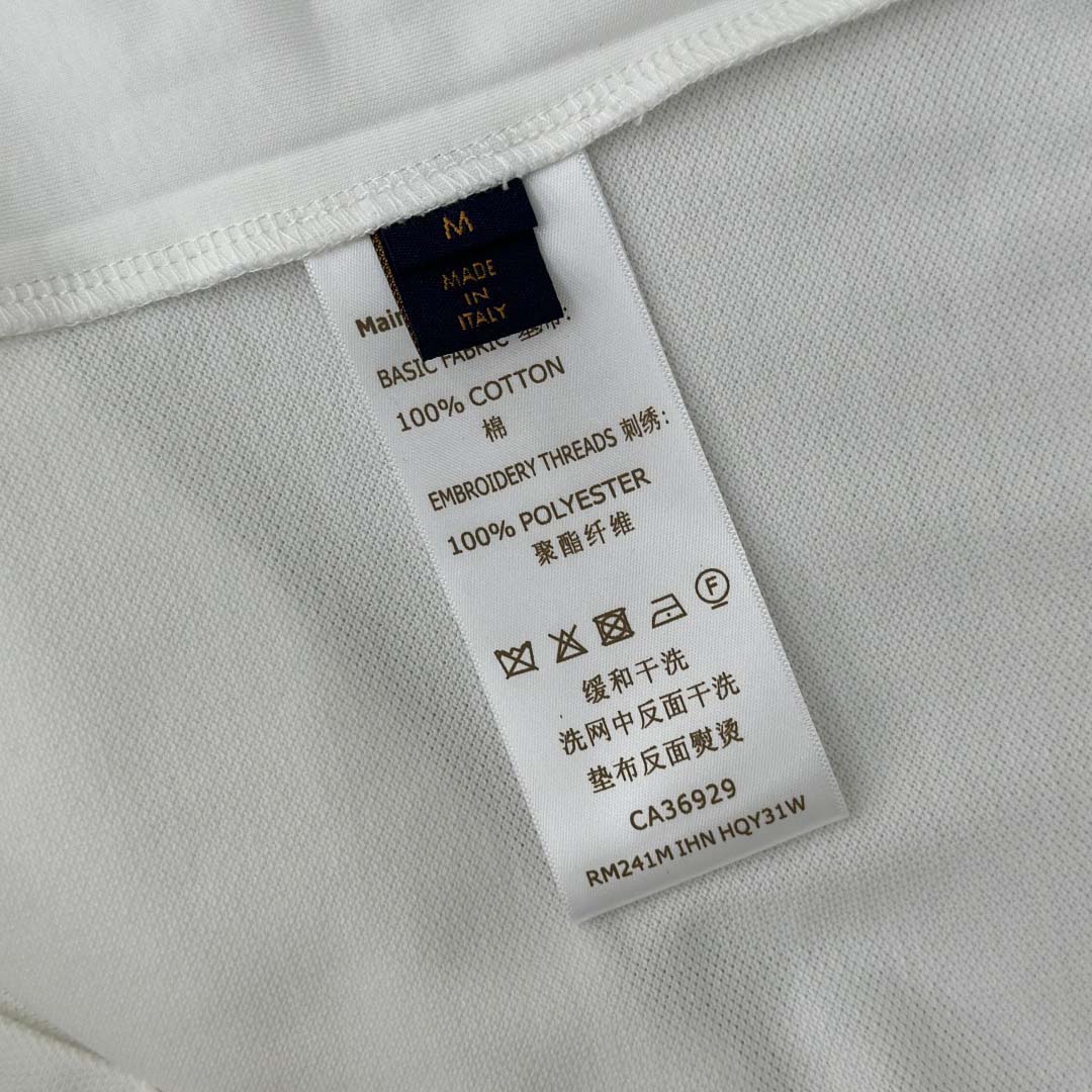 Louis Vuitton Embroidered T-Shirt   1AIMKH - DopestKickz