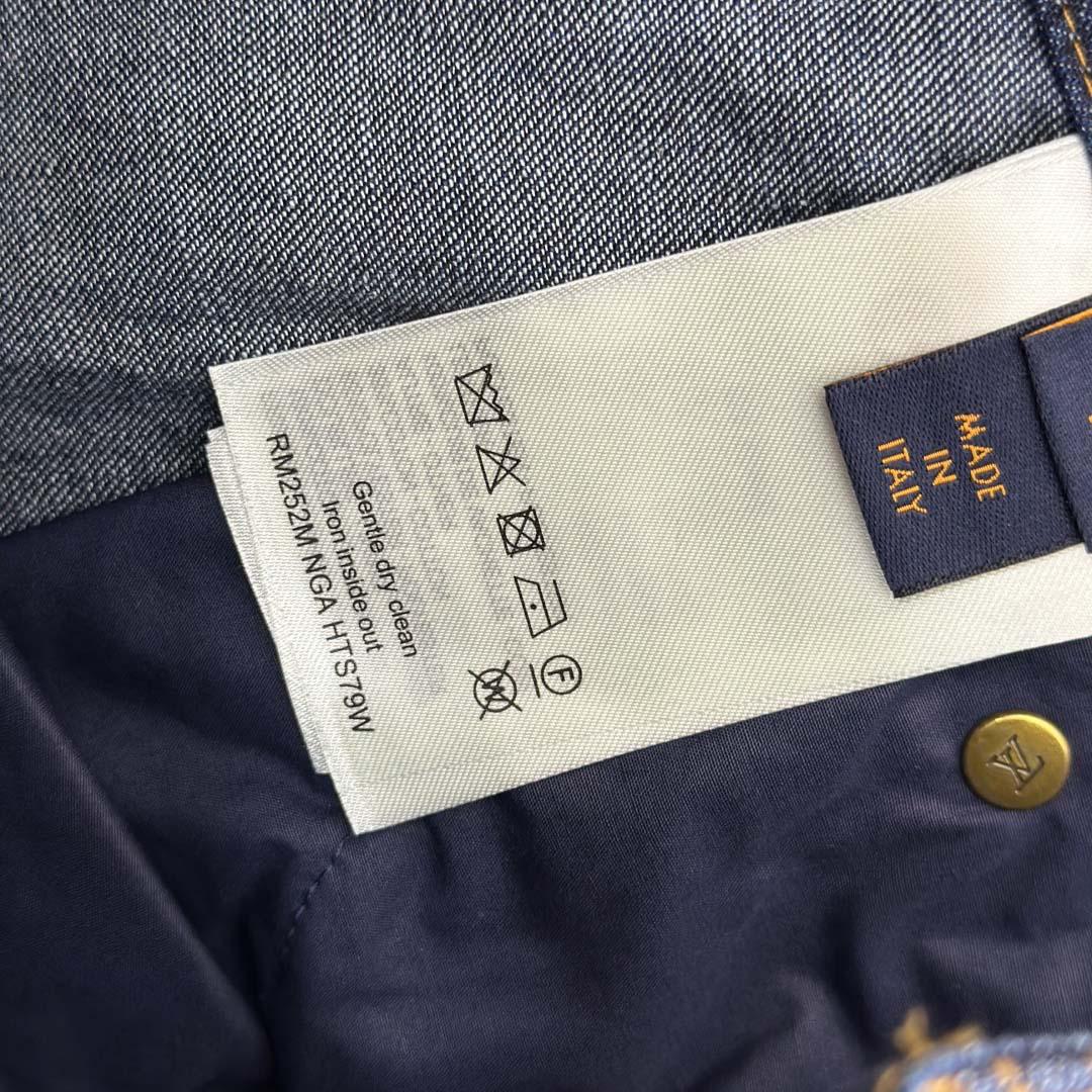 Louis Vuitton Monogram Chambray Shorts   1AILU6 - DopestKickz