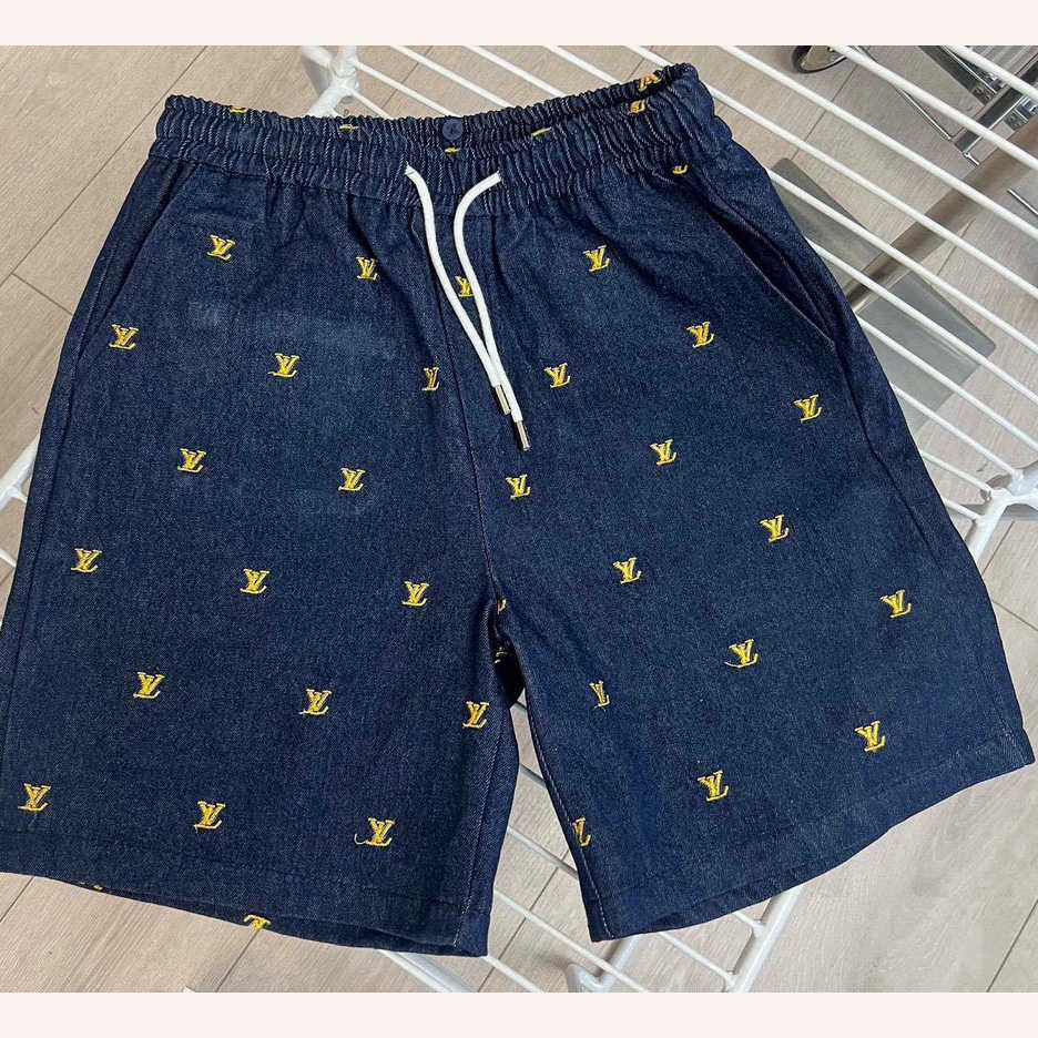 Louis Vuitton Monogram Shorts    - DopestKickz