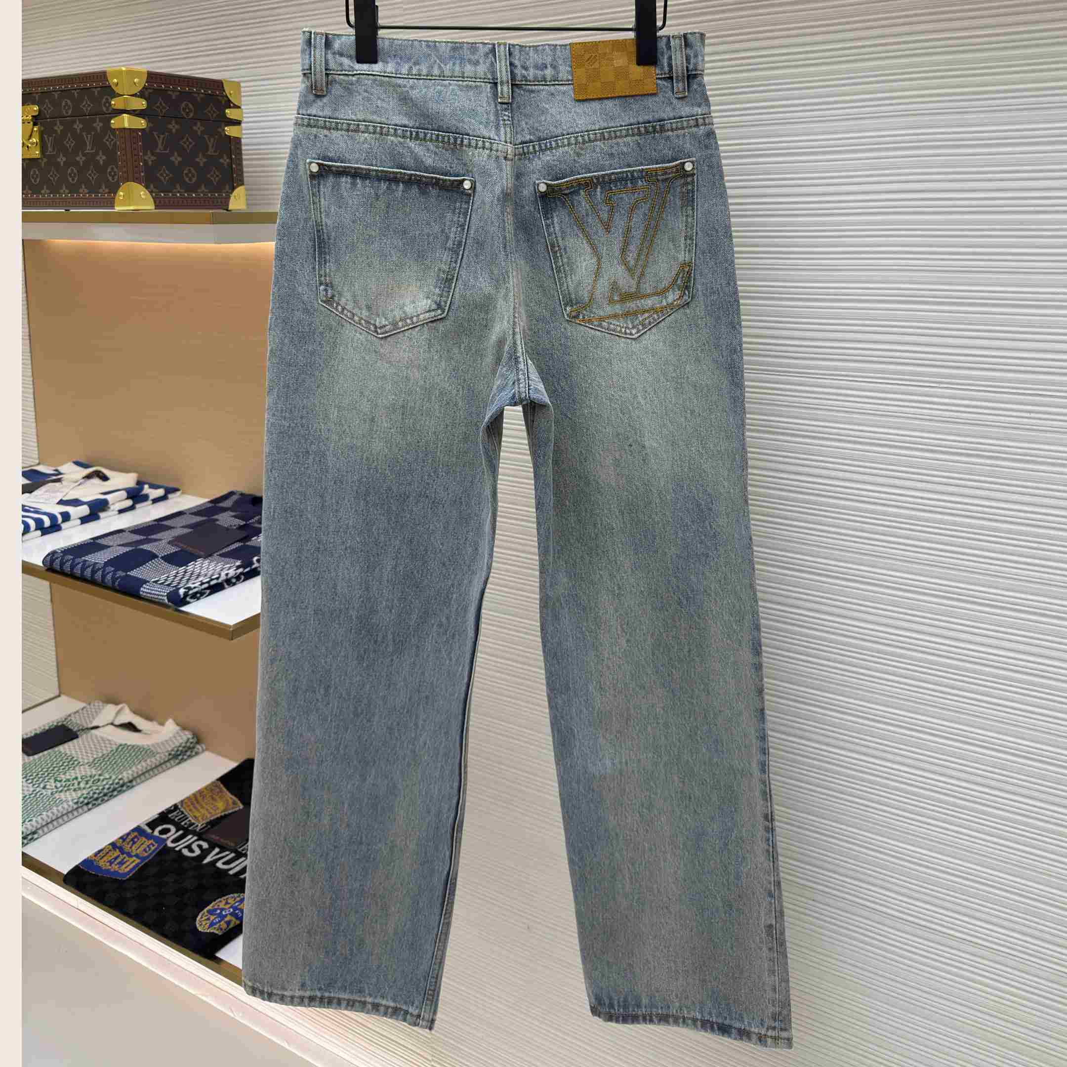 Louis Vuitton Slim Fit Denim Pants   1AGIXW - DopestKickz