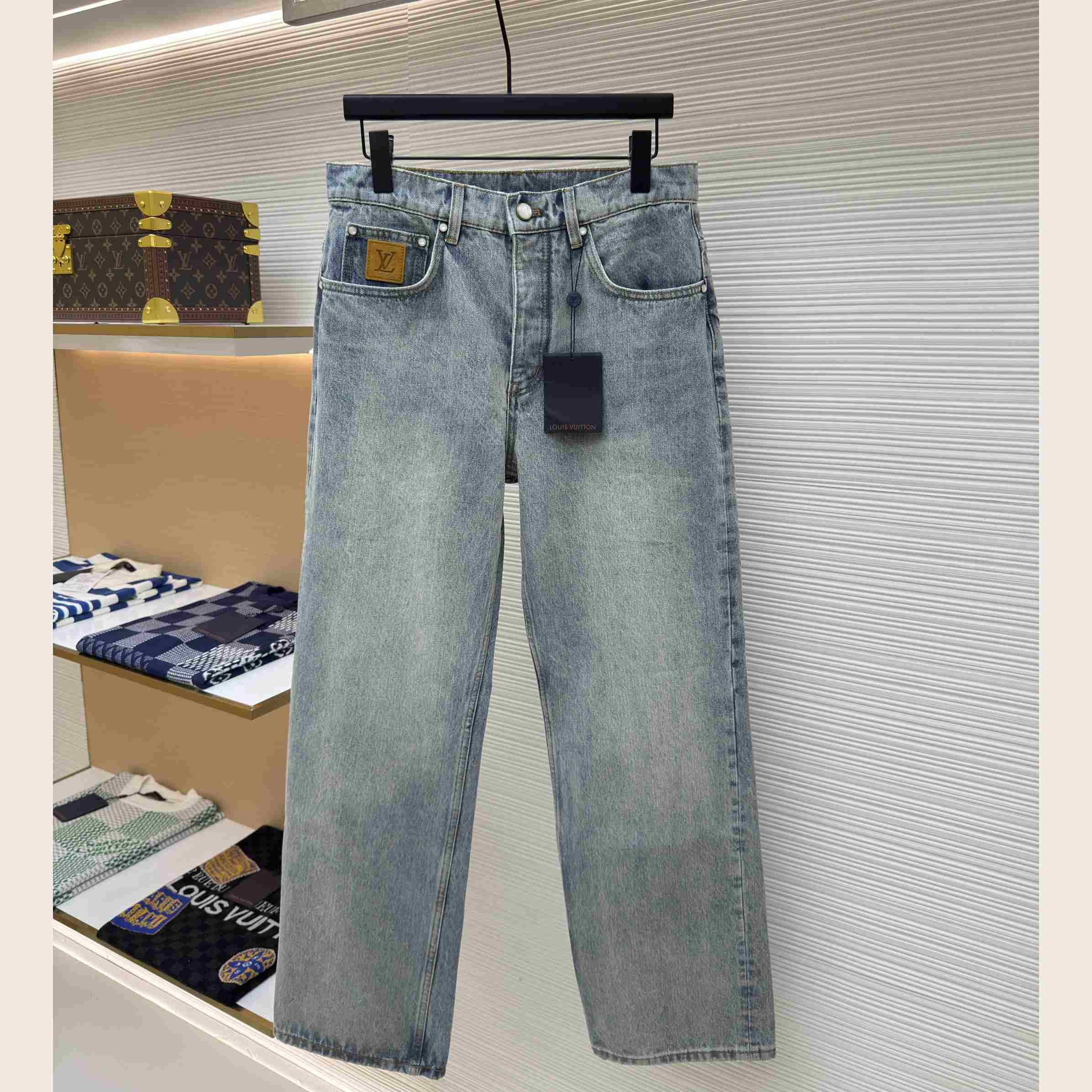 Louis Vuitton Slim Fit Denim Pants   1AGIXW - DopestKickz