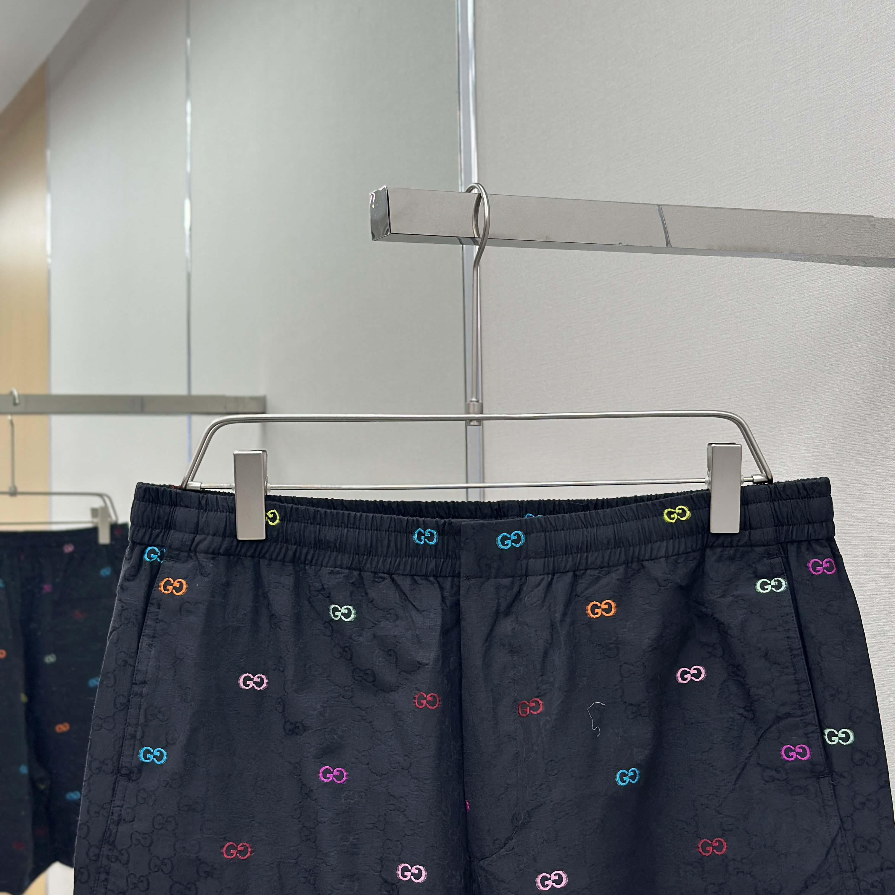 Gucci GG Cotton Ripstop Shorts - DopestKickz