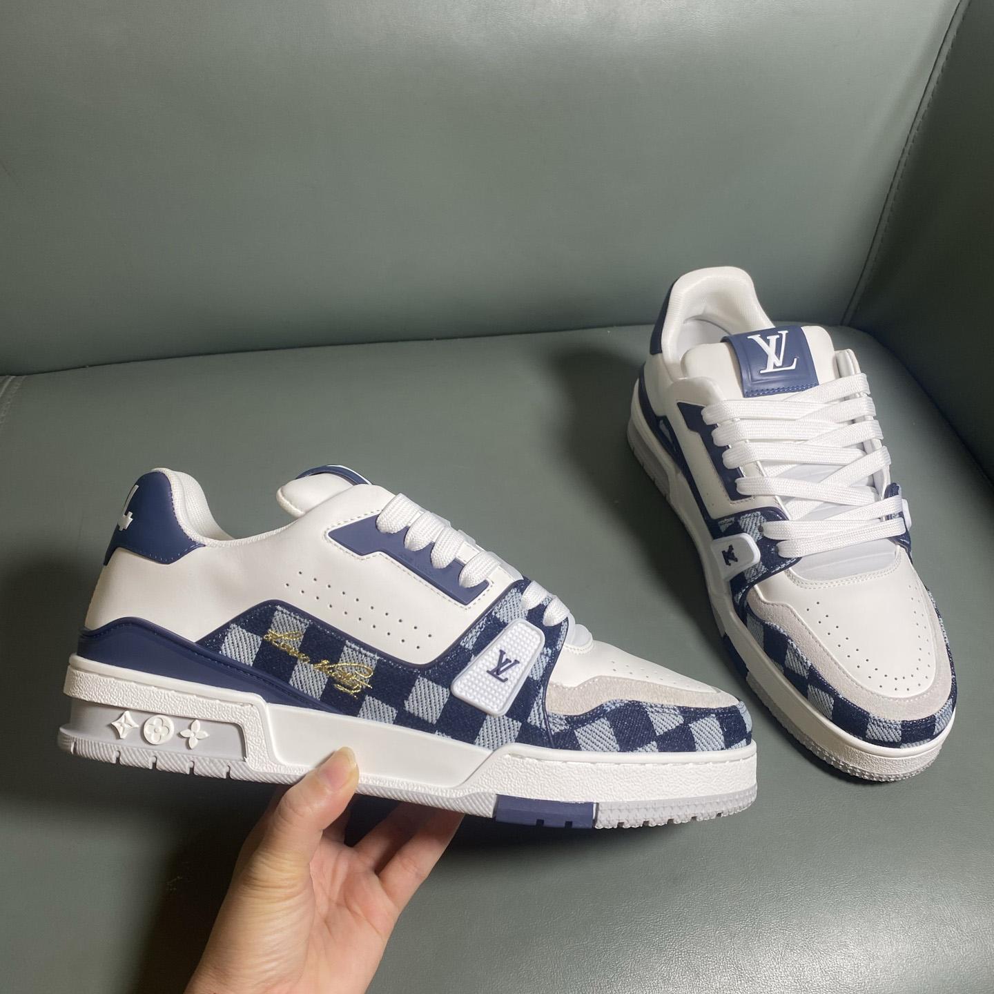 Louis Vuitton LV Trainer Sneaker    1AIKQQ - DopestKickz