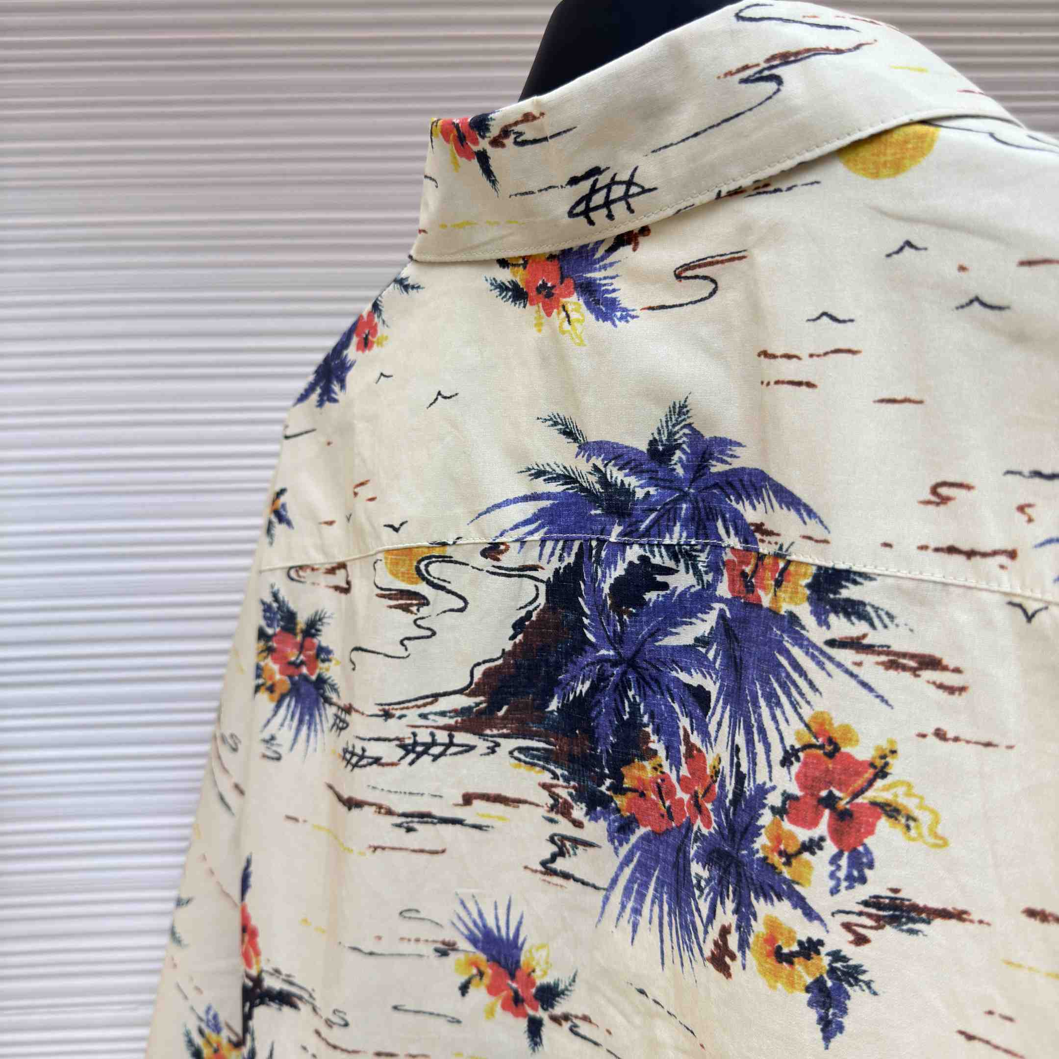 Prada Printed Cotton Bowling Shirt - DopestKickz