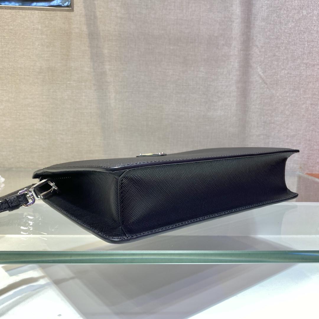 Prada Saffiano Leather Pouch - DopestKickz