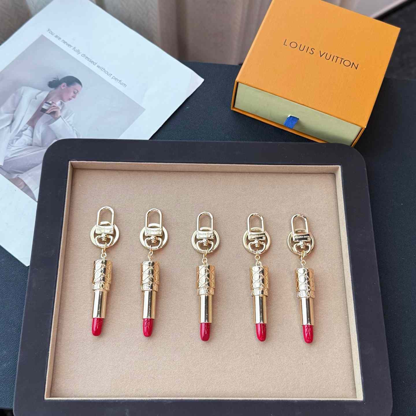 Louis Vuitton LV Lipstick Bag Charm   M03006 - DopestKickz