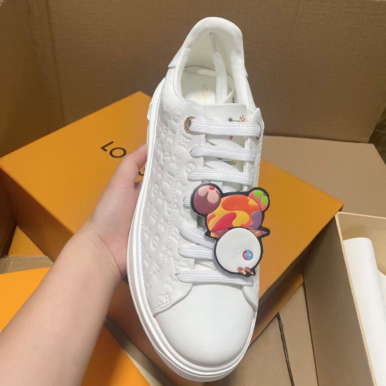 Louis Vuitton Time Out Sneaker    - DopestKickz