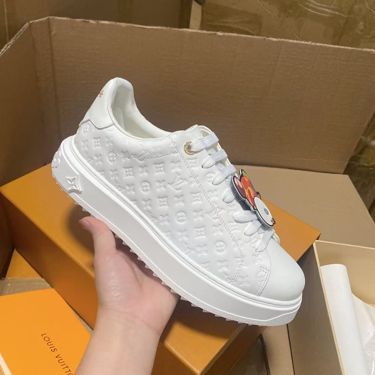 Louis Vuitton Time Out Sneaker    - DopestKickz