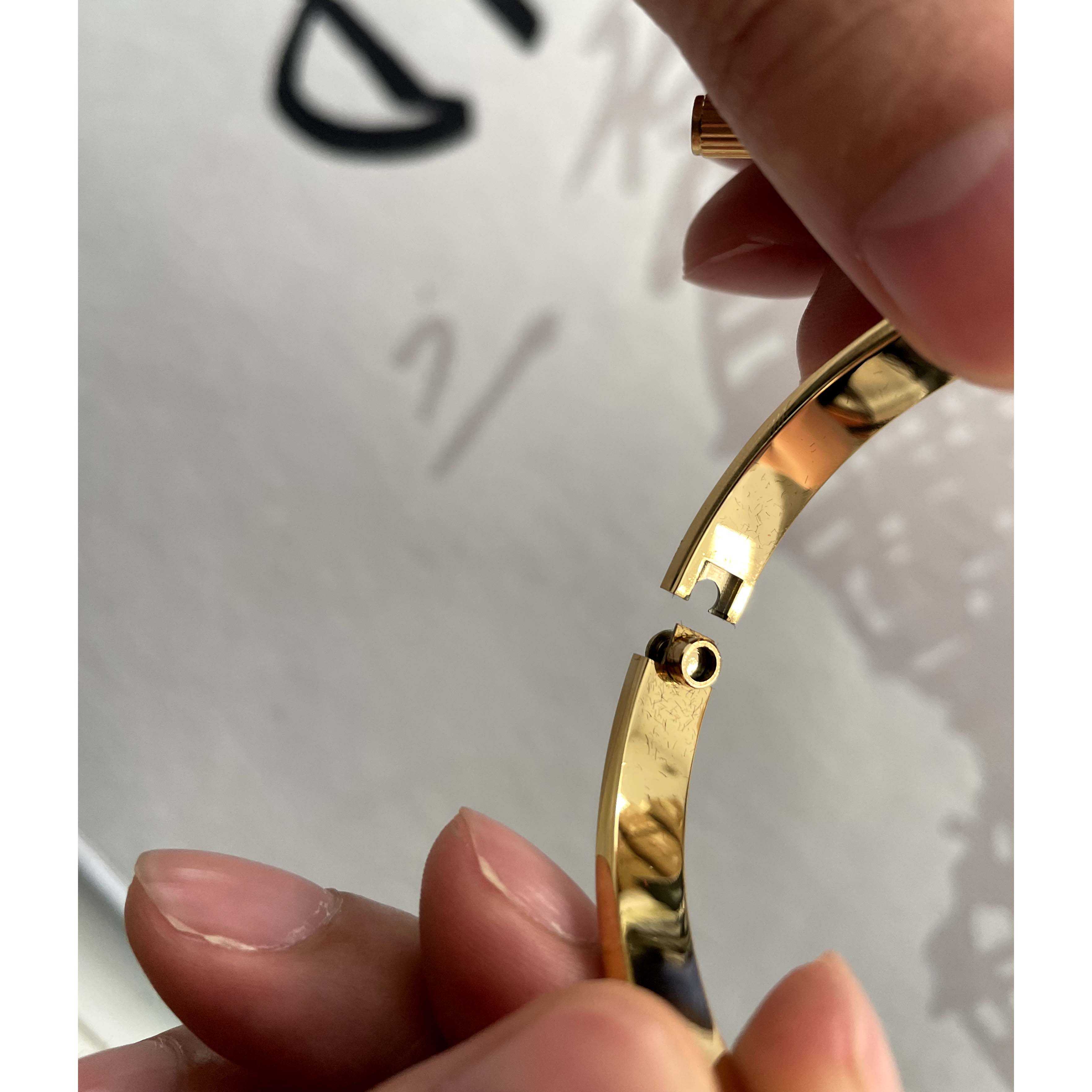 Cartier High Quality Gold Cartier Bracelet - DopestKickz