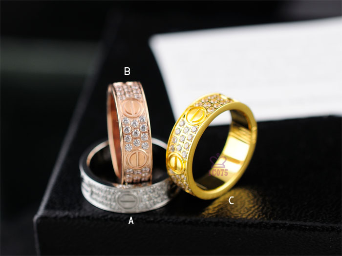 Cartier Love Ring With Diamonds - DopestKickz