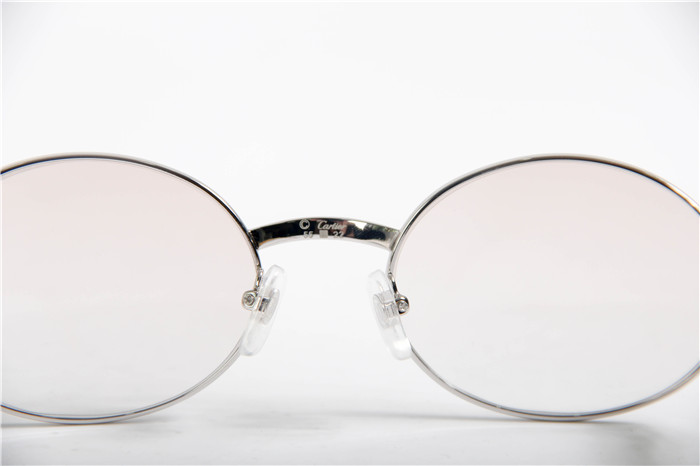 Cartier 7550178 57-22 White Curve Cattle  Horn  Sunglasses In  Gold Brown - DopestKickz