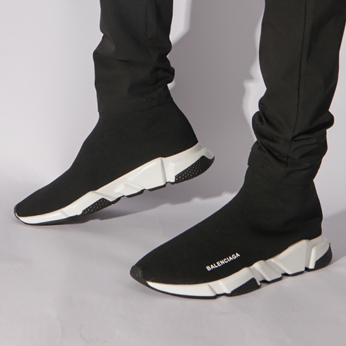 Balenciaga Speed Trainer Bicolor Black Sole - DopestKickz