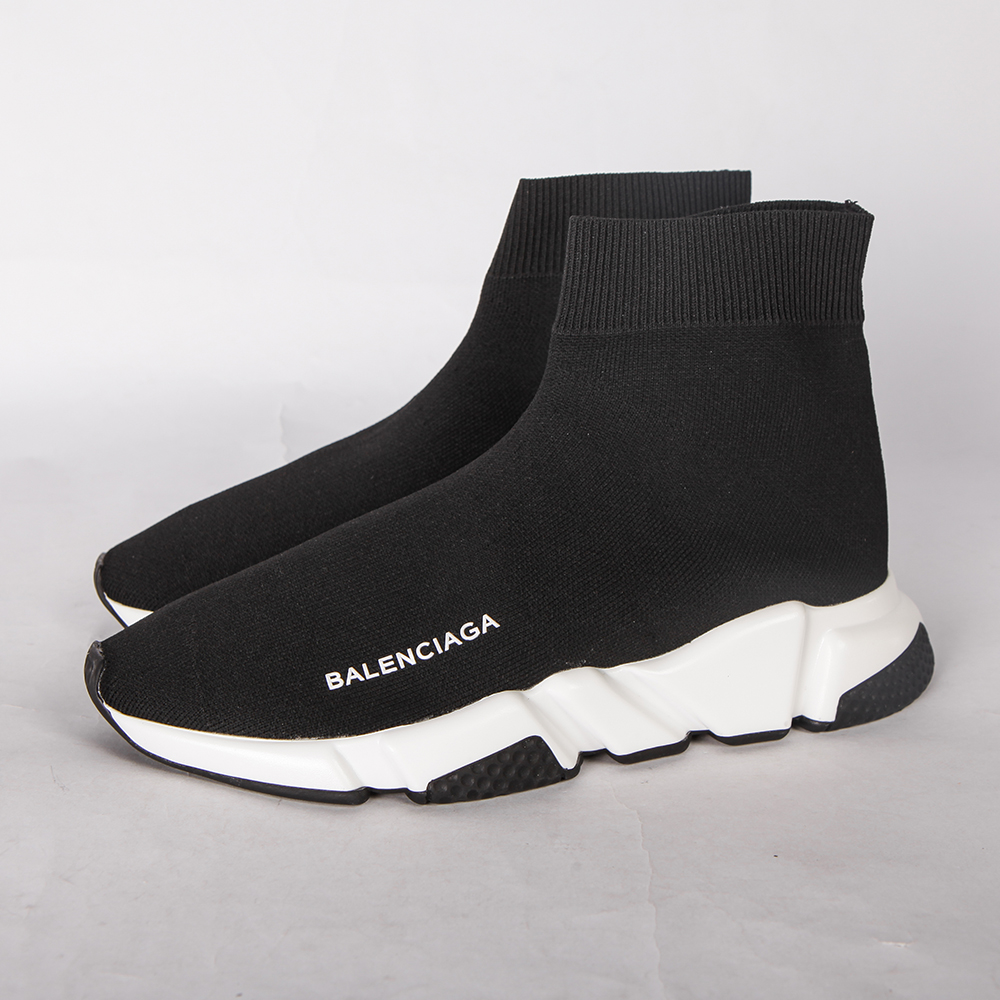 Balenciaga Speed Trainer Bicolor Black Sole - DopestKickz