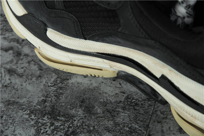 [Updated Best Version] Balenciaga Triple S Sneaker Black Red White - DopestKickz