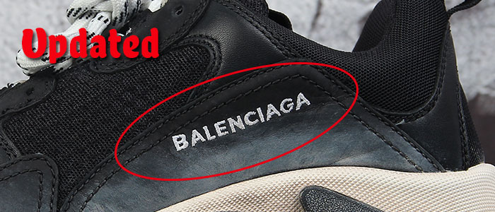 [Updated Best Version] Balenciaga Triple S Sneaker Black Red White - DopestKickz