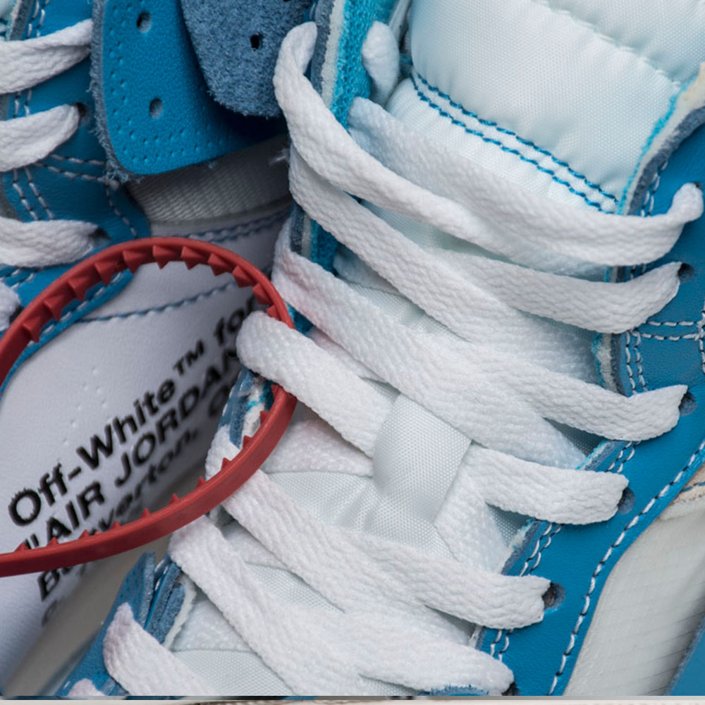 Jordan Off White X Air Jordan 1  UNC Sneaker - DopestKickz