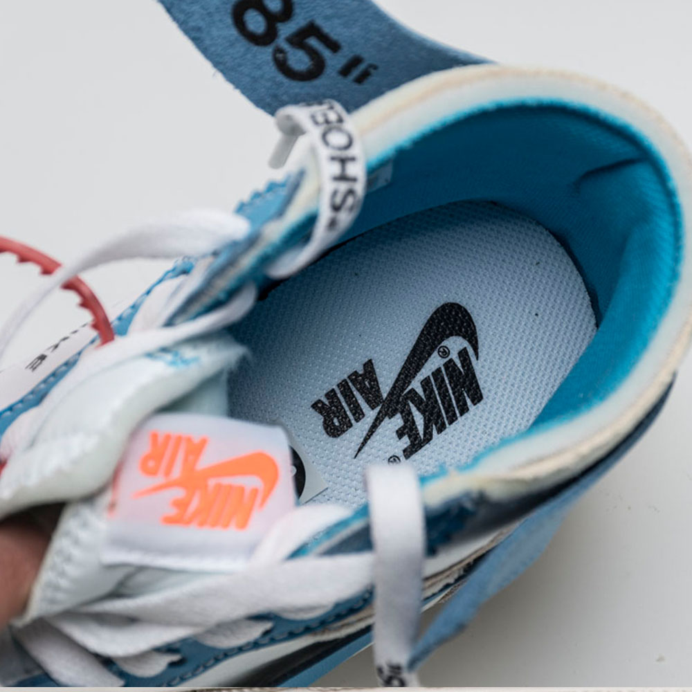 Jordan Off White X Air Jordan 1  UNC Sneaker - DopestKickz
