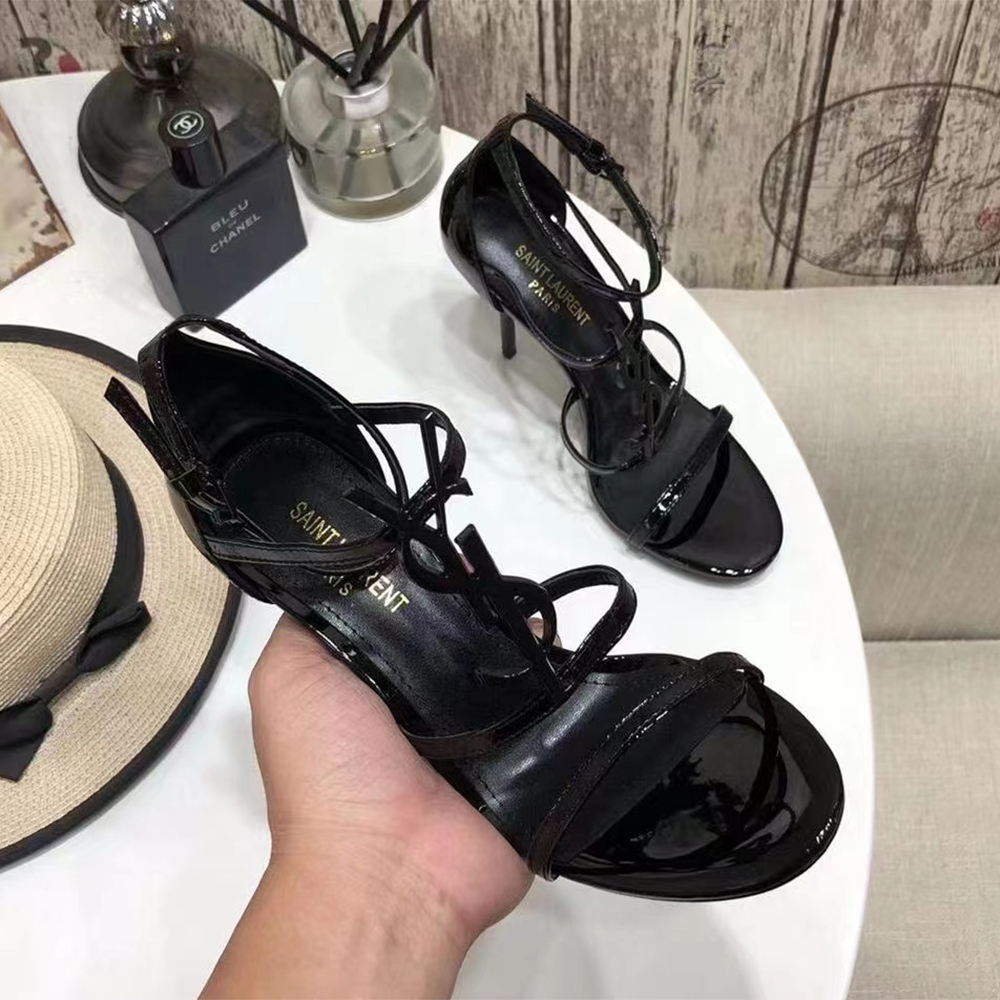 Saint Laurent Black Heels - DopestKickz