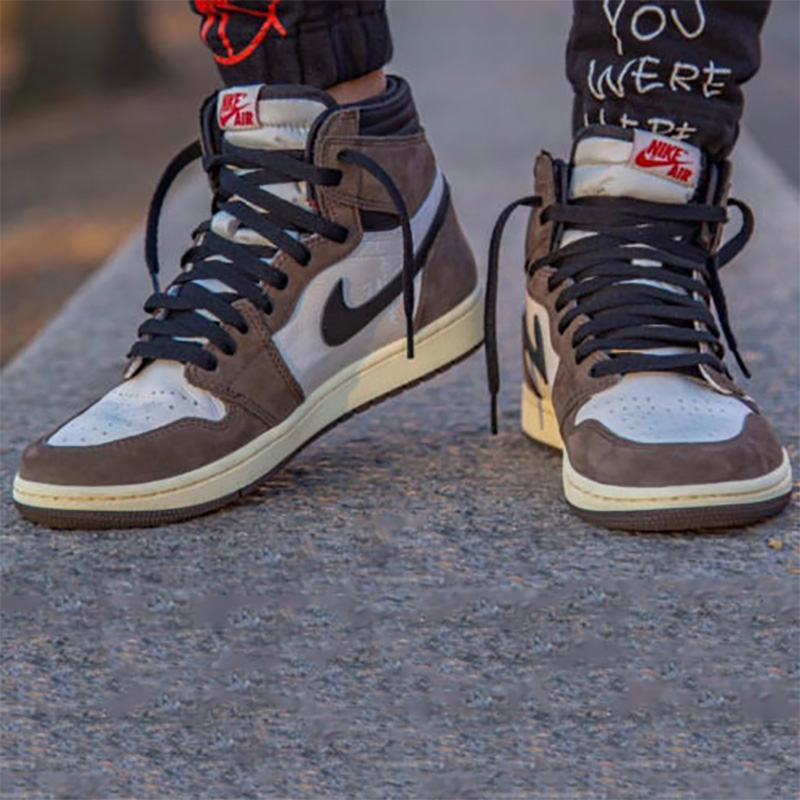 Jordan Travis Scott X Air 1 Sneakers - DopestKickz