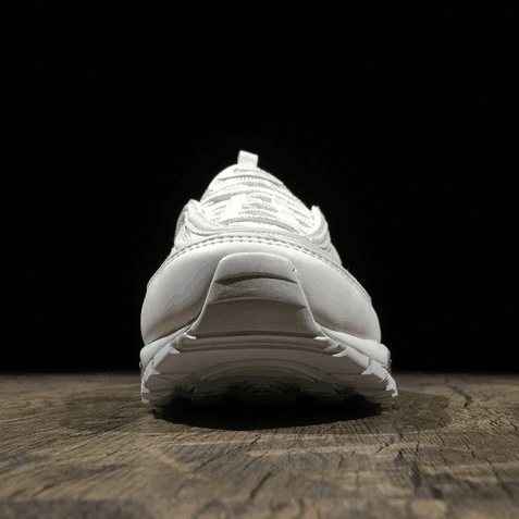 Nike Air Max 97 Triple White  Sneakers  - DopestKickz
