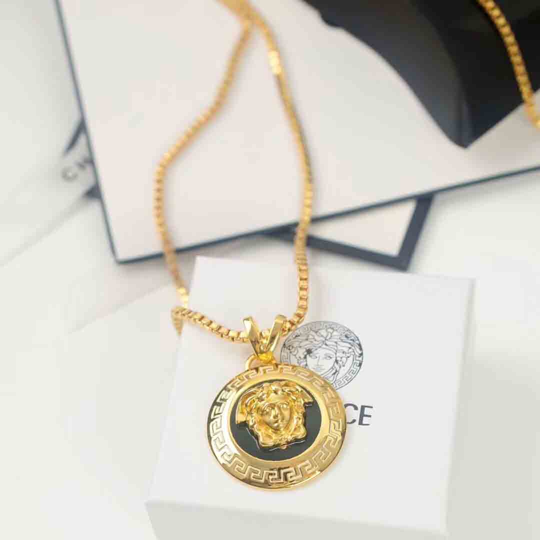 Versace Medusa Pendant Necklaces - DopestKickz
