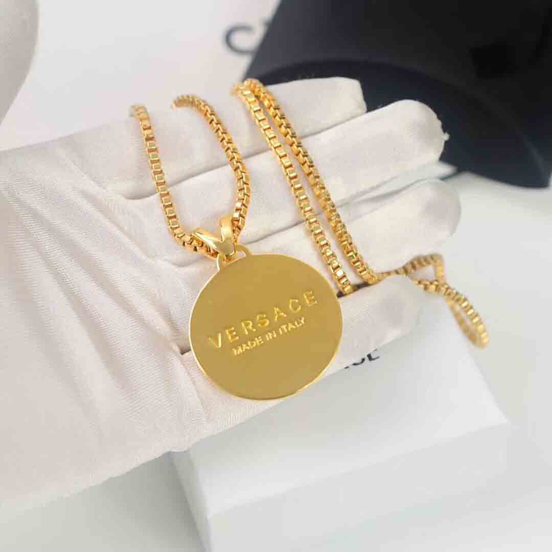 Versace Medusa Pendant Necklaces - DopestKickz