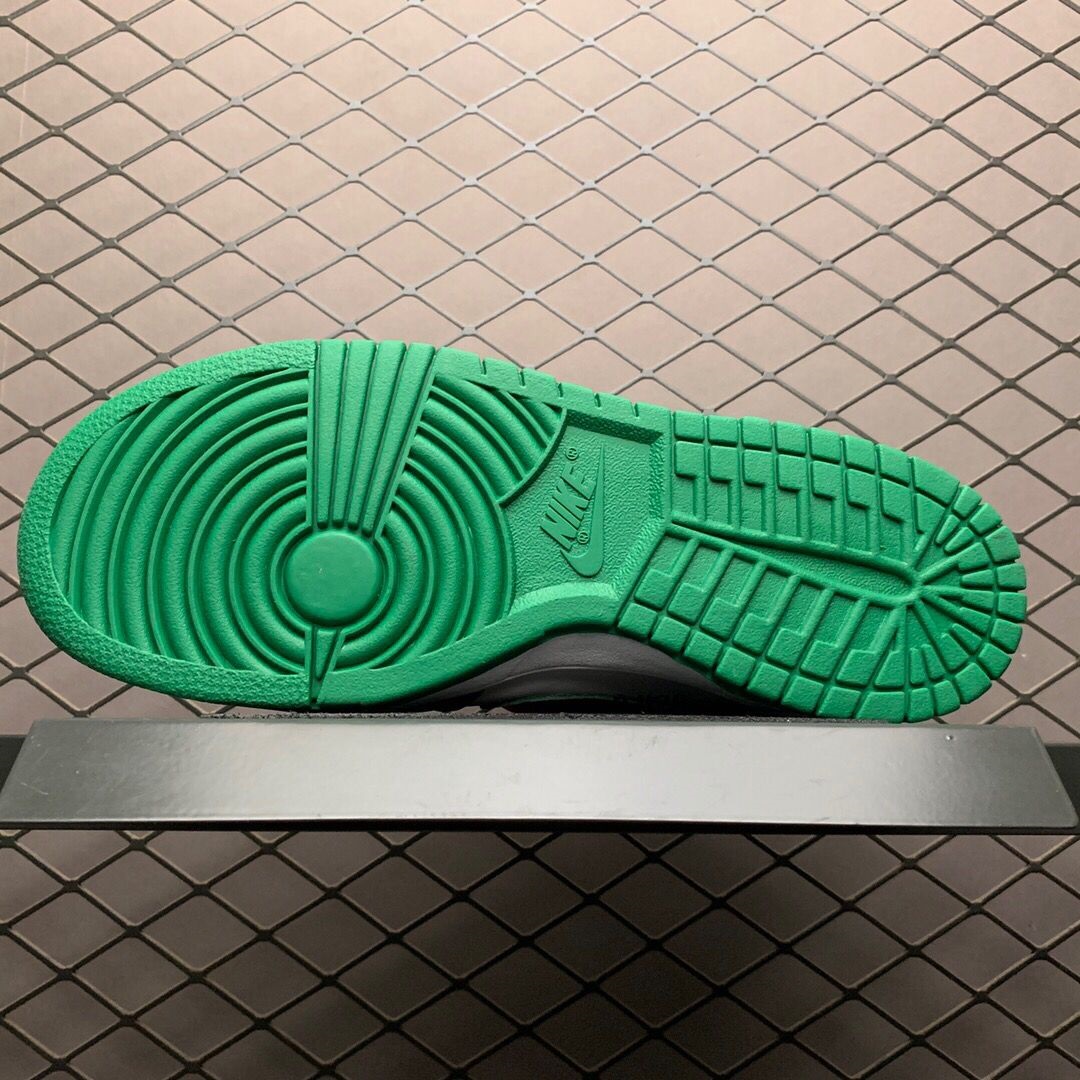Off-White X Futura X Nike SB Dunk Low In White/Pine Green  - DopestKickz