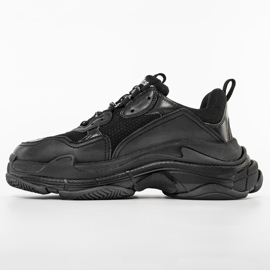Balenciaga Triple S Trainers Black - DopestKickz