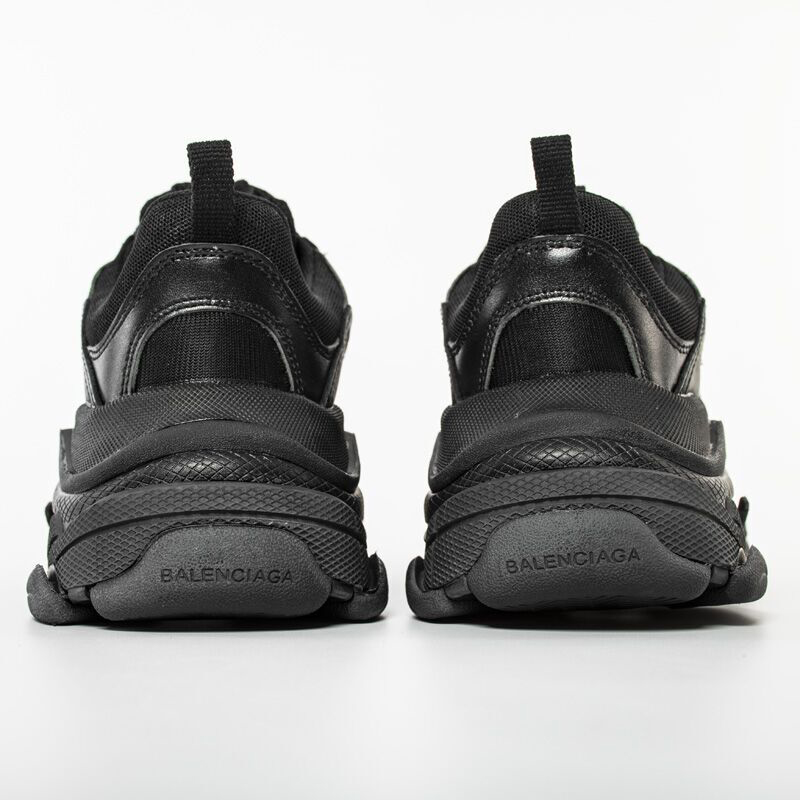 Balenciaga Triple S Trainers Black - DopestKickz