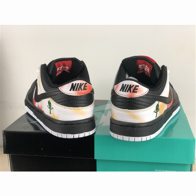 Nike Dunk SB Low Raygun Tue-Dye In White/Black - DopestKickz