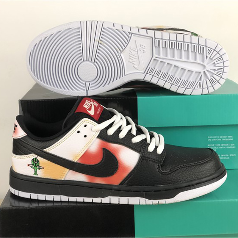 Nike Dunk SB Low Raygun Tue-Dye In White/Black - DopestKickz