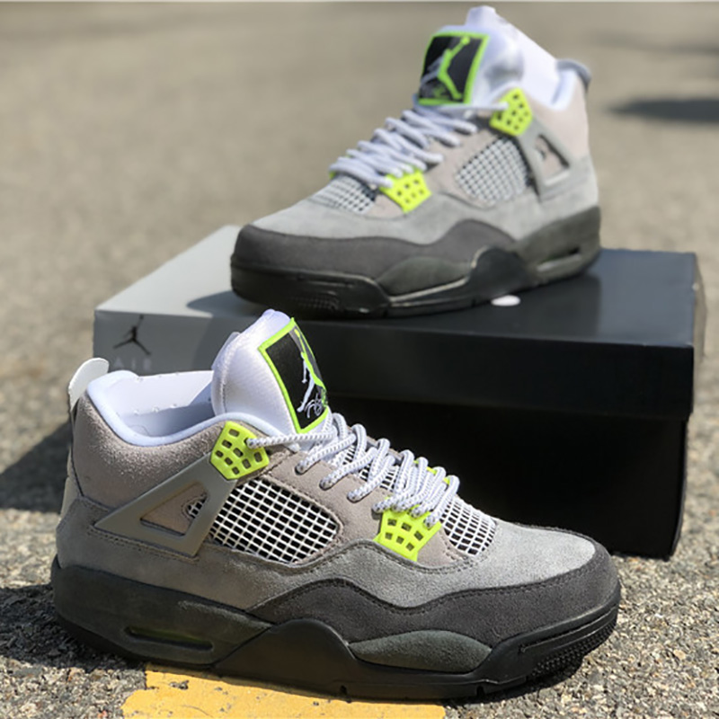 Jordan AJ4 SE "Neon" - DopestKickz