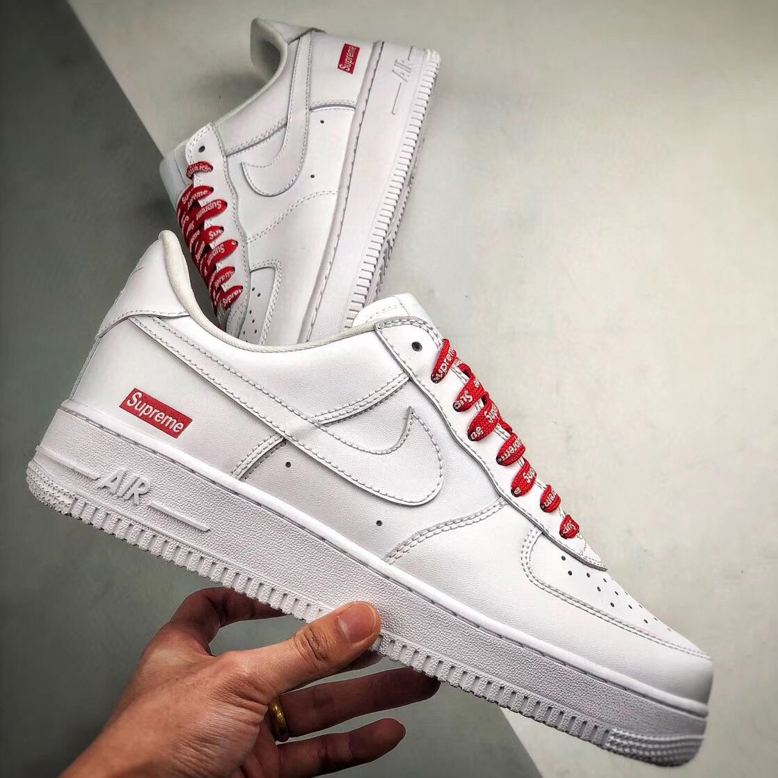 Supreme X Nike Air Force 1 - DopestKickz