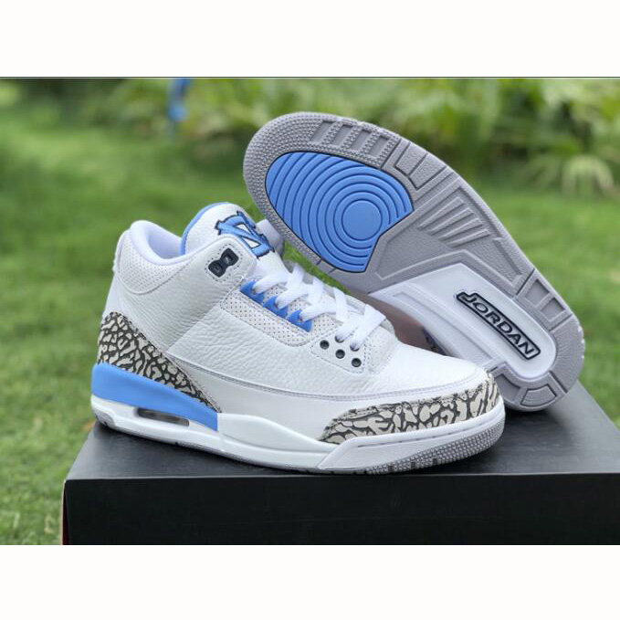 Jordan Air Jordan 3 UNC Mens Basketball Sneaker - DopestKickz