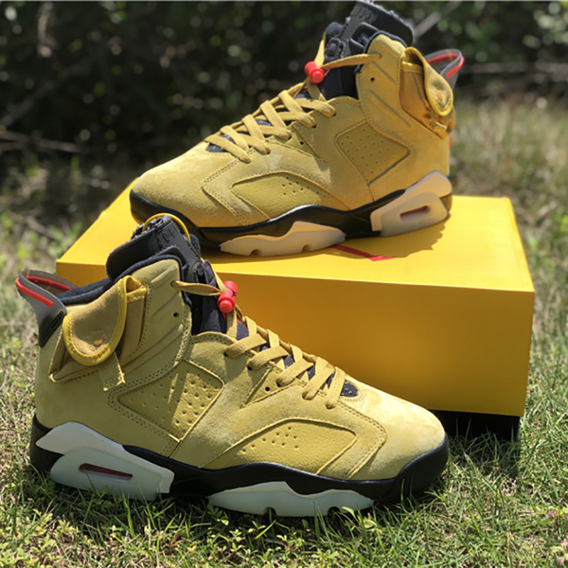 Jordan Travis Scott AJ6 Yellow - DopestKickz