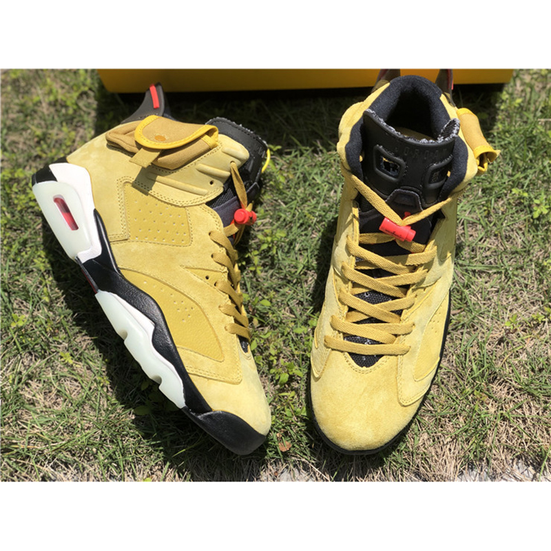 Jordan Travis Scott AJ6 Yellow - DopestKickz