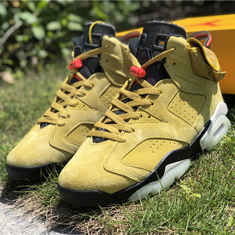 Jordan Travis Scott AJ6 Yellow - DopestKickz