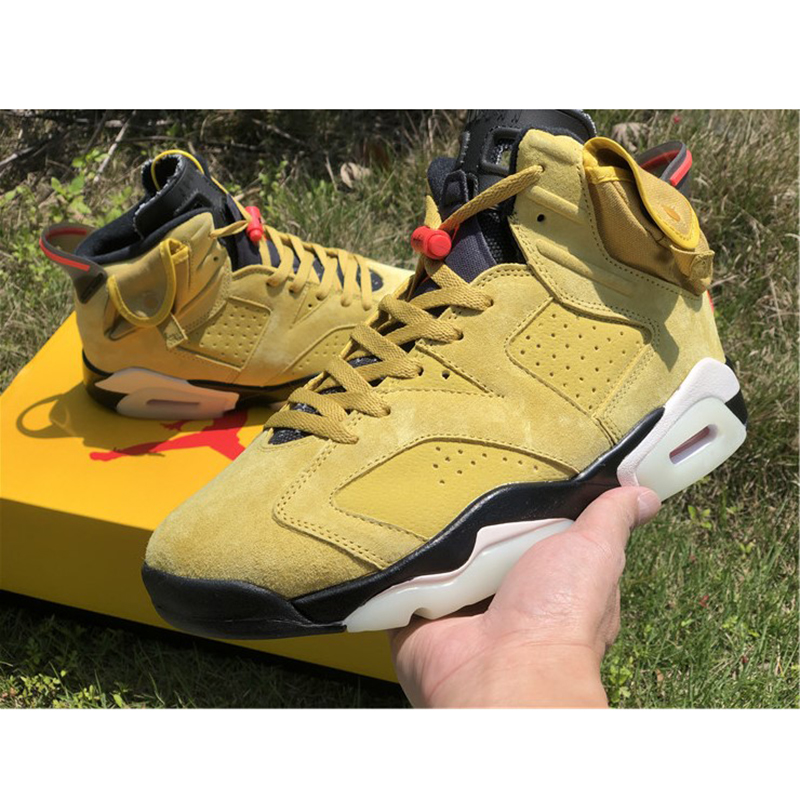 Jordan Travis Scott AJ6 Yellow - DopestKickz