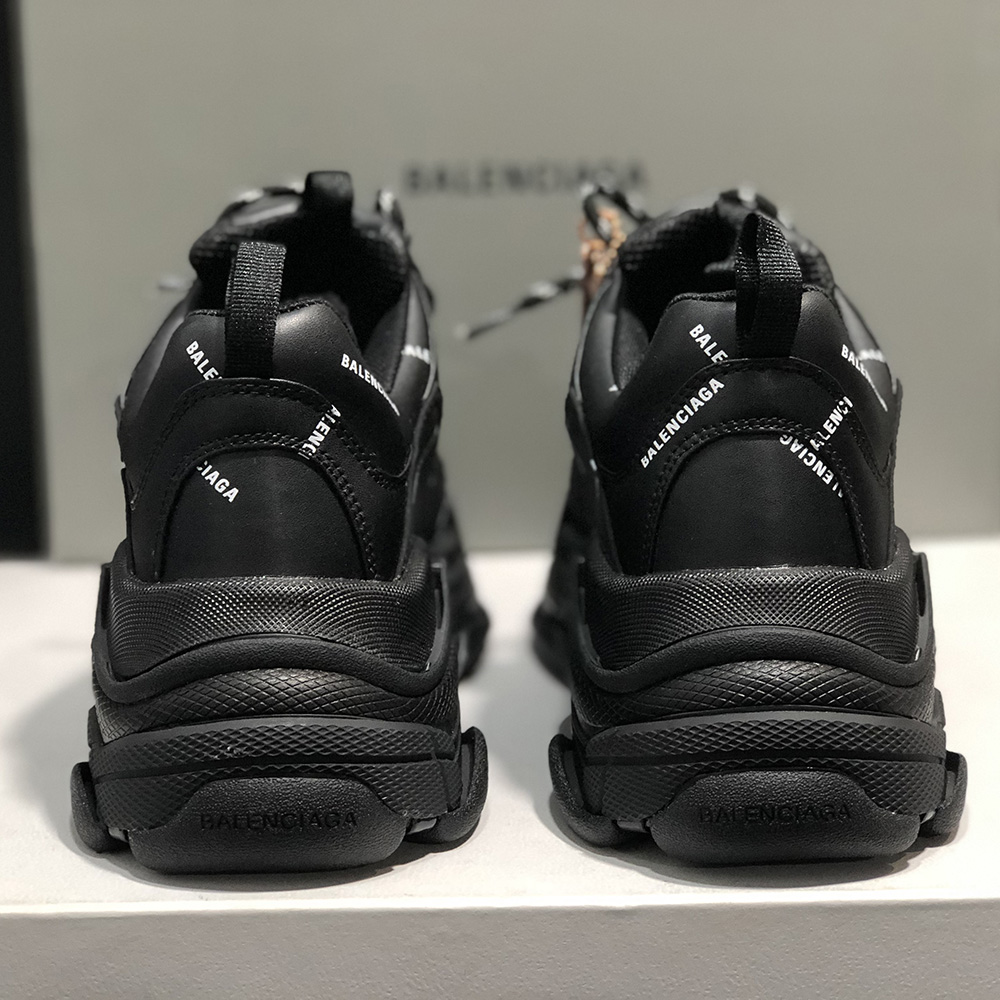 Balenciaga Allover Logo Triple S Sneaker  - DopestKickz