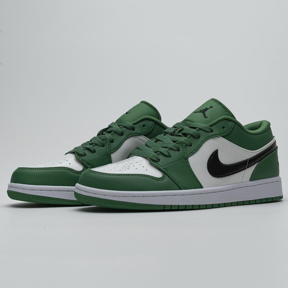 Jordan AJ1 Low Pine Green - DopestKickz