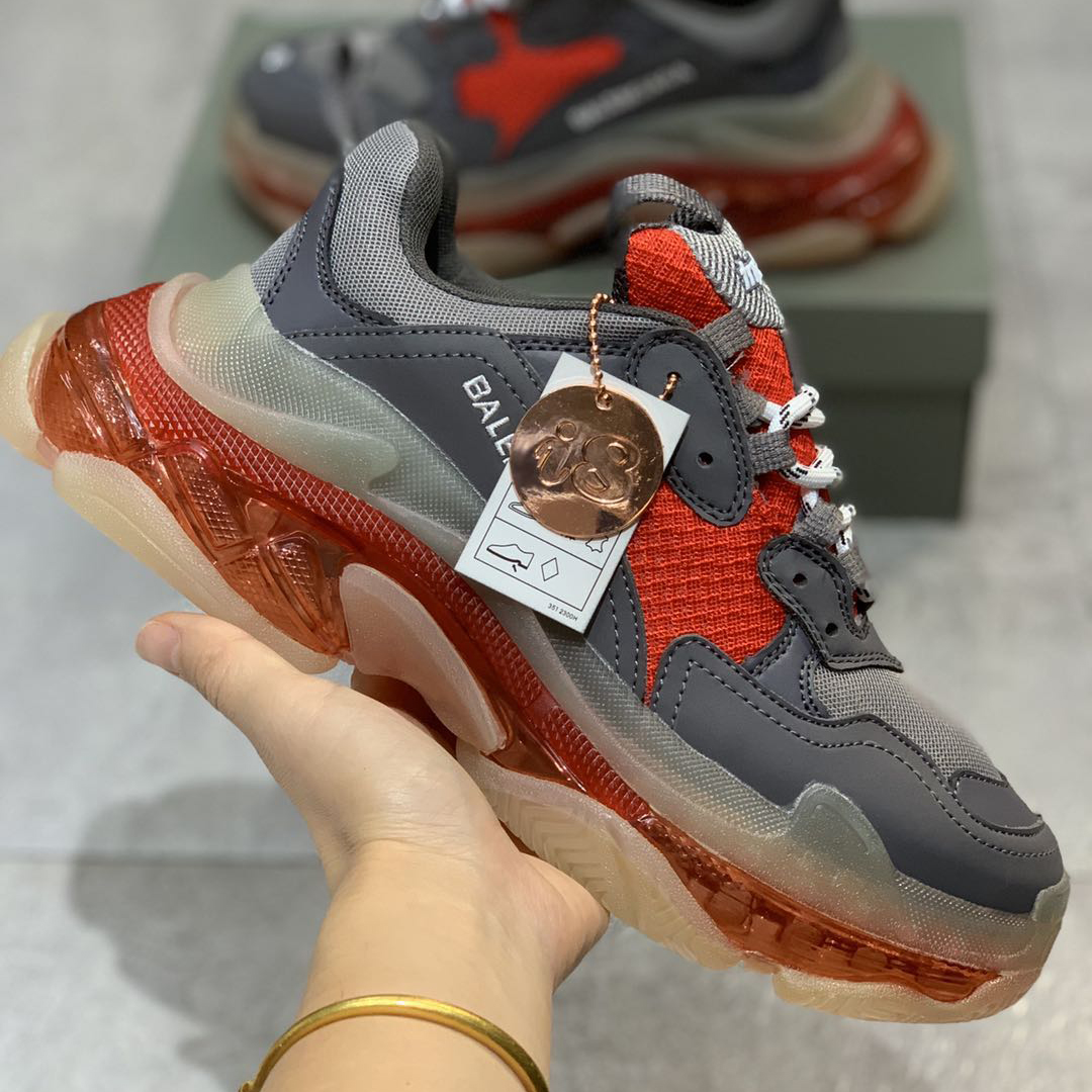 Balenciaga Triple S Clear Sole Sneaker  - DopestKickz