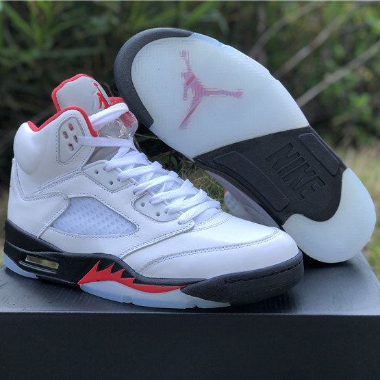 Jordan AJ5 "Fire Red" - DopestKickz