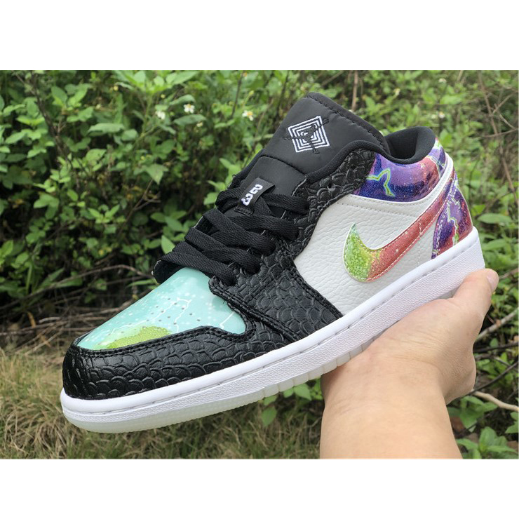 Air Jordan 1 Low Galaxy - DopestKickz