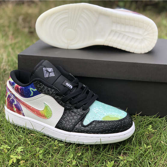 Air Jordan 1 Low Galaxy - DopestKickz