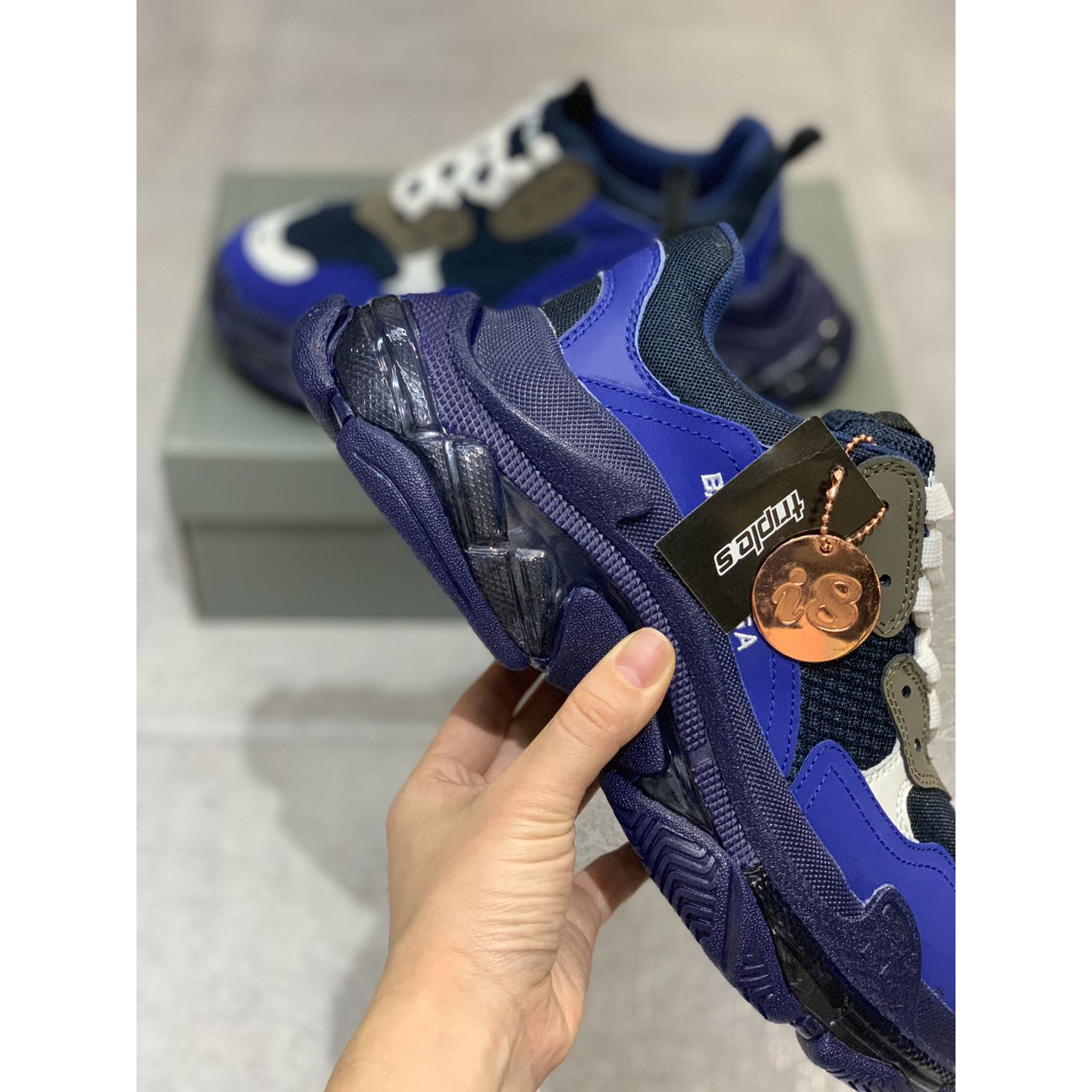 Balenciaga Triple S Clear Sole Sneaker  - DopestKickz