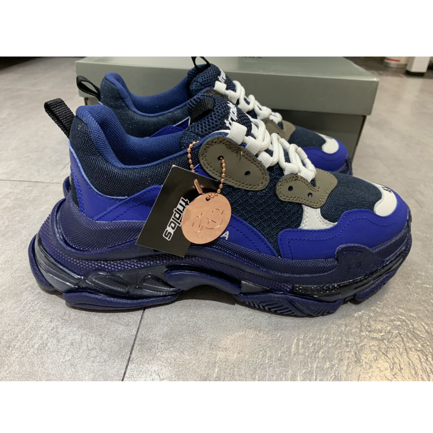 Balenciaga Triple S Clear Sole Sneaker  - DopestKickz