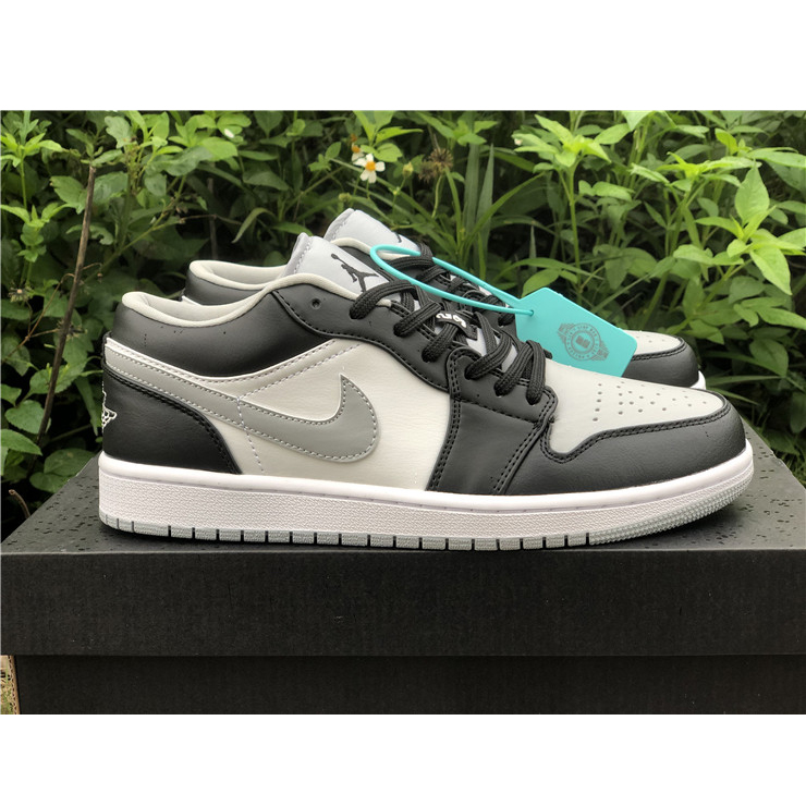Jordan AJ1 Low "Light Smoke Grey" - DopestKickz