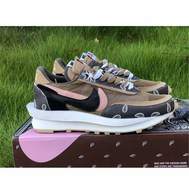 Lvd Waffle Daybreak X Nike Sacai White Brown Grey - DopestKickz